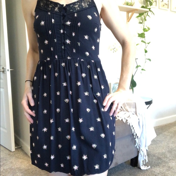 Abercrombie & Fitch Summer Dress Floral Sz xs - Picture 1 of 11